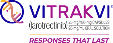 VITRAKVI® (larotrectinib) logo