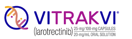 VITRAKVI® (larotrectinib) logo VITRAKVI® (larotrectinib) logo
