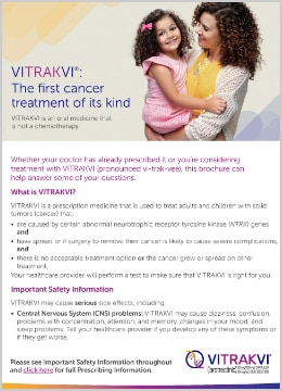 Vitrakvi® (larotrectinib) patient brochure