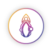 Vulvar cancer icon
